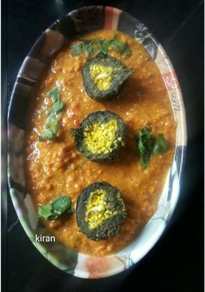 A picture of Palak kofta.