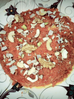 A picture of Special gajar halwa.