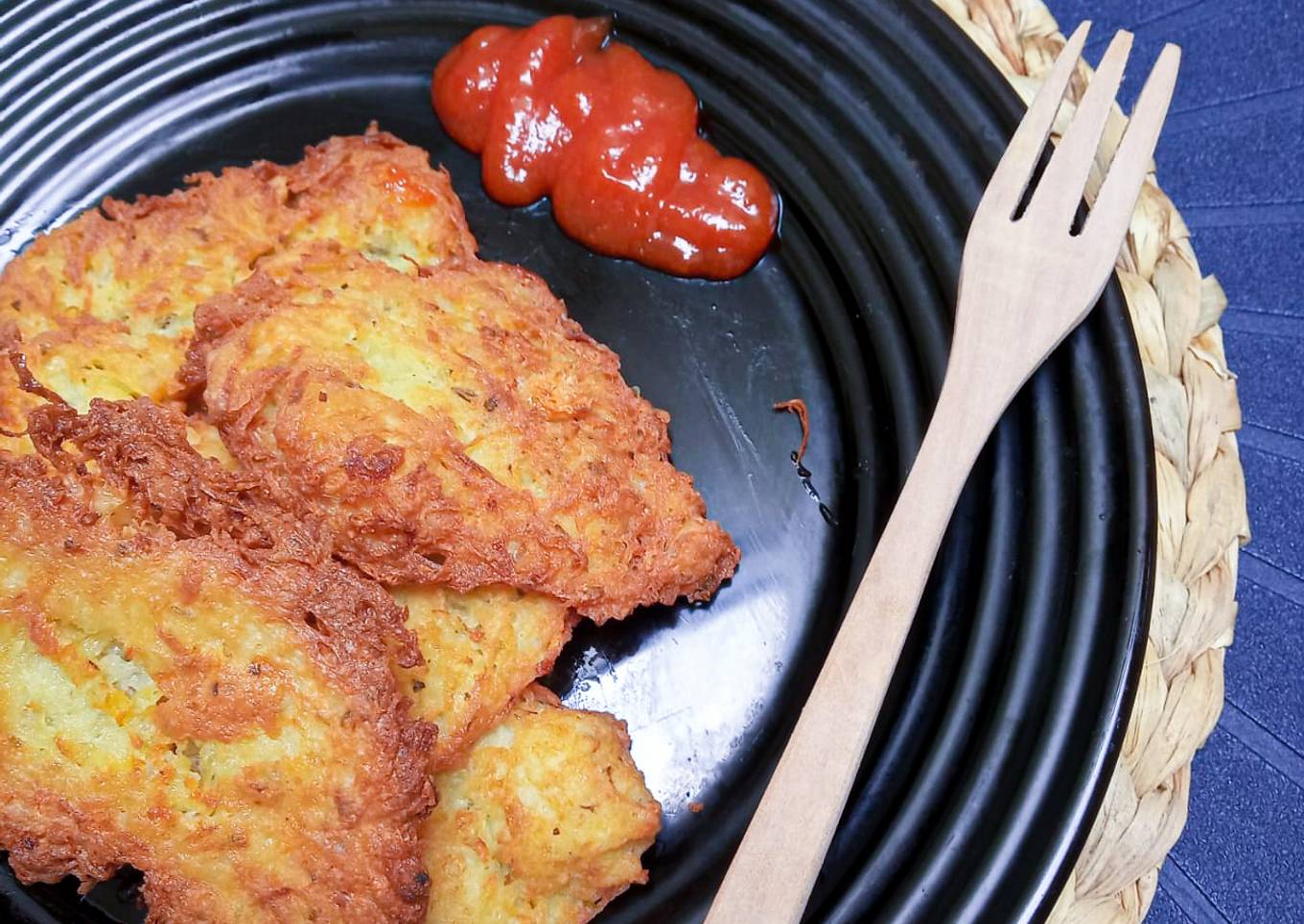 Diet friendly hash brown ala ala