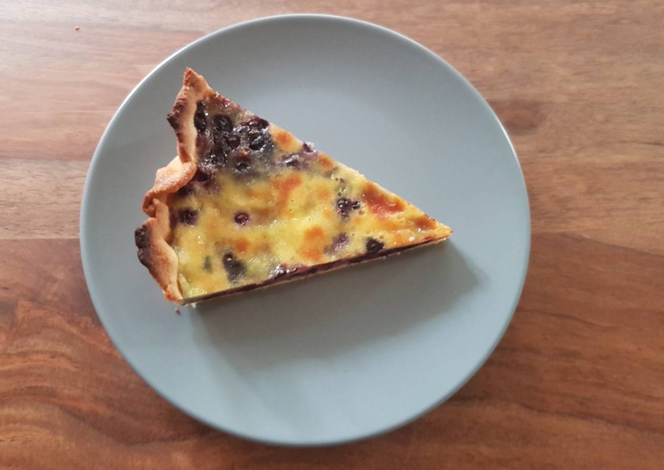 Tarte à la myrtille savoyarde