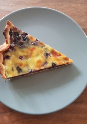 Une photo de Tarte à la myrtille savoyarde