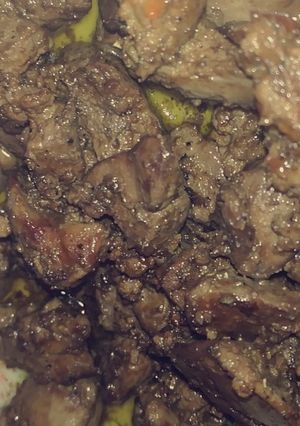 صورة لوصفة كبدة دجاج
