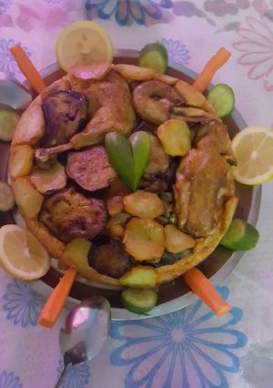 صورة لوصفة مقلوبه بطريقتي الخاصه