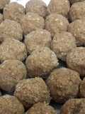 Alsi and wheat flour pinni panjabi style