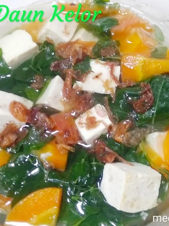 Cara Mudah Menyiapkan Resep  Sop Daun Kelor yang Enak Banget, Sempurna