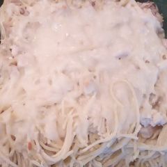 A picture of Chicken tetrazzini.