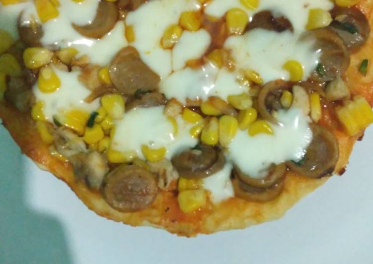 Resep Pizza teflon, Enak Banget