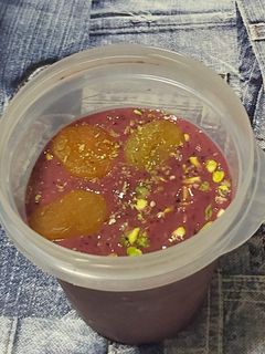 Una foto de Smoothie mix frutos rojos