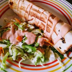 Homemade Shawarma A picture of Homemade Shawarma.