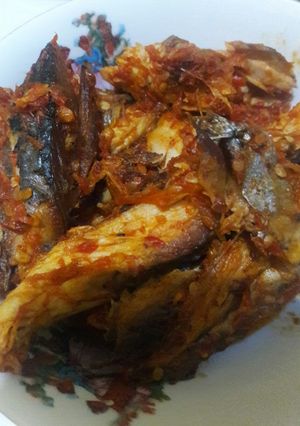 Foto resep Cakalang asap pedas