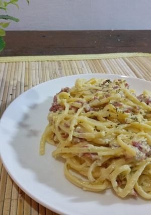 Foto resep Spaghetti Carbonara
