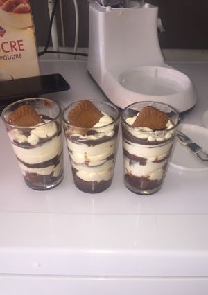 Une photo de Tiramisu speculos nutella