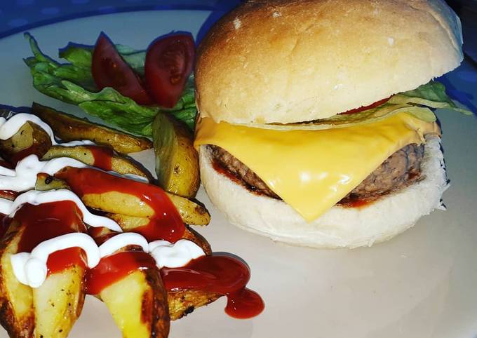 Simple Way to Prepare Homemade Easy homemade burgers!