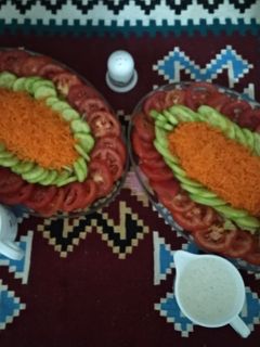 عکسی از دستور سالاد