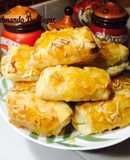 Napolitanas rellenas de nutella💖