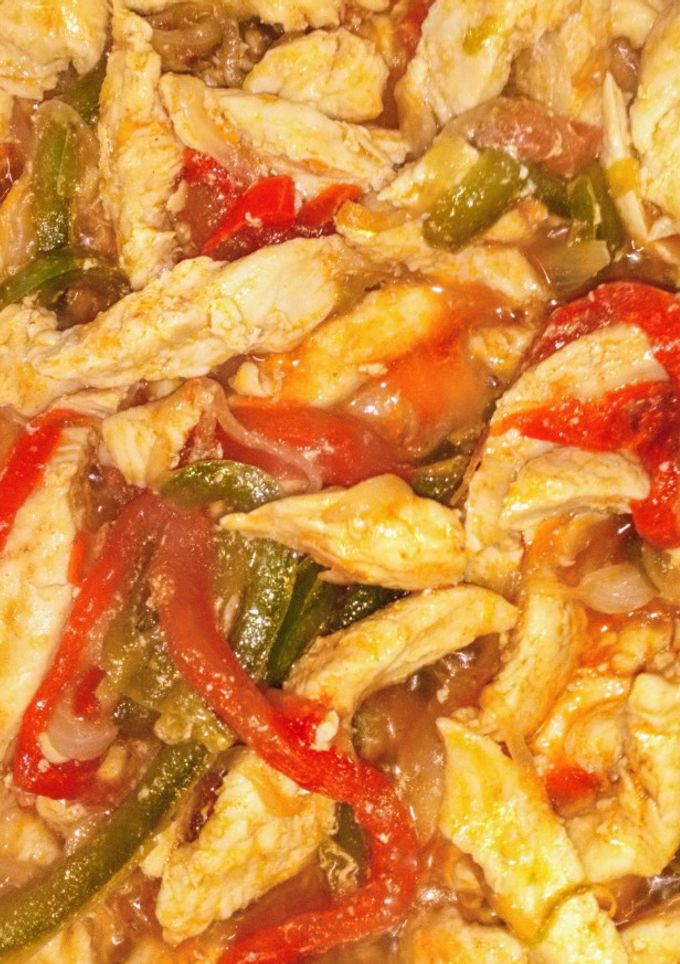 Una foto de Relleno para Tacos de Pollo