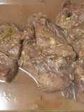 Asado de carne a la miel y mostaza