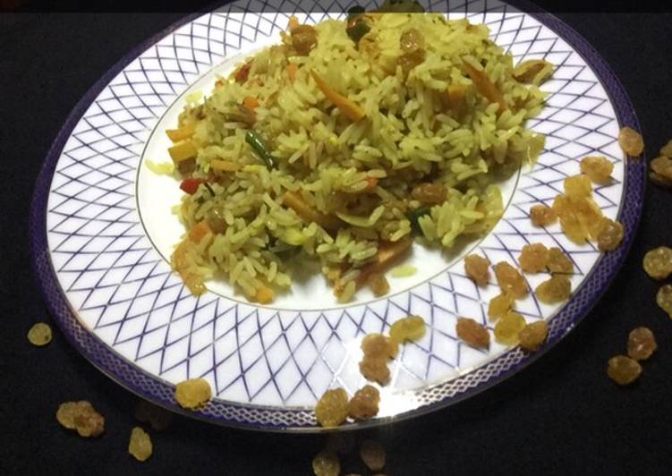 Easiest Way to Make Super Quick Homemade Special-fried rice By RuNas Kitchen