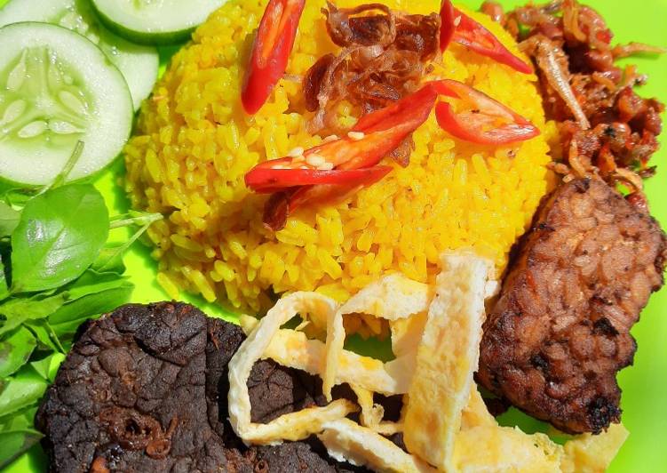 Recipe: Tasty Nasi Kuning Rice Cooker - Resep Masakan Mama