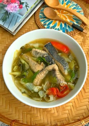 Hình của món Canh Chua Lườn Cá Cờ.