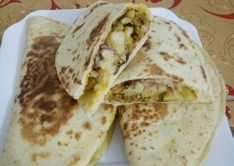 شاورما منزلية يا عيني على البنة