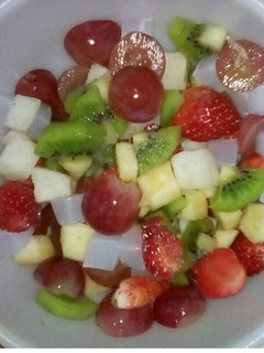 Foto resep Fruit Salad dressing yogurt