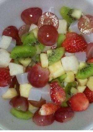 Foto resep Fruit Salad dressing yogurt