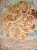 Moroccan Harsha (semolina pancake), easy and quick to make in a pan
