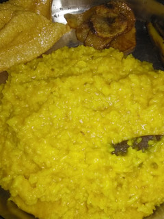 A picture of Mung Dal khichdi.
