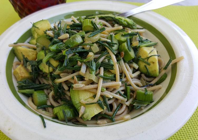 Spaghetti verdurosi di primavera