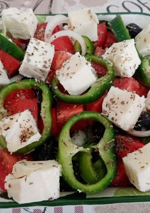 O poză a rețetei Salată grecească.