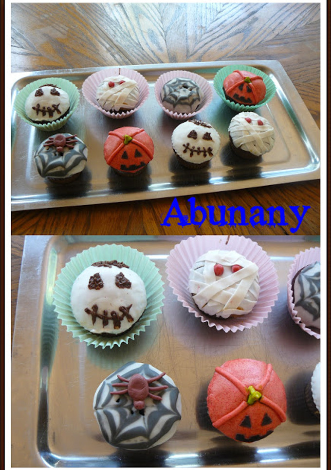 Una foto de Cupcakes de Halloween