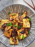 Eggplant & tofu