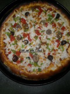 صورة لوصفة بيتزا مرجريتا (جبنه)