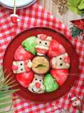 Christmas Chigiri Steamed Buns