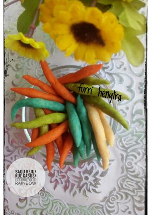 Foto resep Roti Gabus/ Cendol Keju Rainbow #BikinRamadanBerkesan