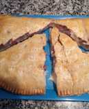 Empanadas de Pechuga de pollo con bacon, dátiles y queso con masa Quebrada
