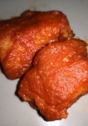 Una foto de Bacalao en tomate