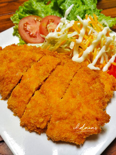 Foto resep Chicken Katsu Renyah dan Salad Segar ala Hokben