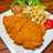 Chicken Katsu Renyah dan Salad Segar ala Hokben