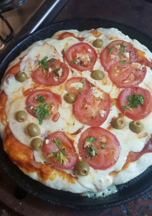 Una foto de Pizza Casera exquisita (por no decir la mejor¡)