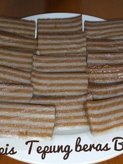Foto resep Kue lapis tepung beras
