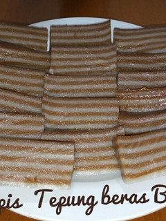 Foto resep Kue lapis tepung beras