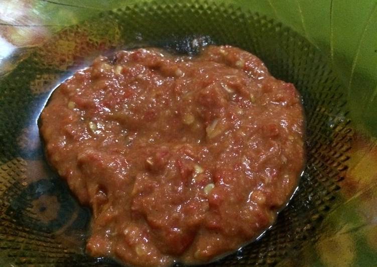 Tutorial mengolah Sambel Trasi Jeruk Purut sedap