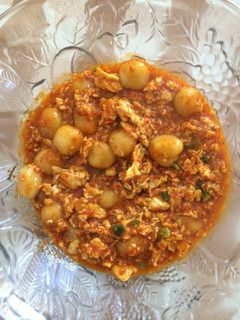 Foto resep Cilok kuah pedas