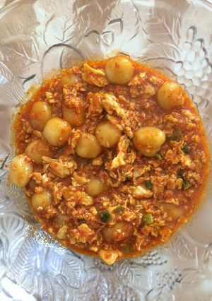 Foto resep Cilok kuah pedas