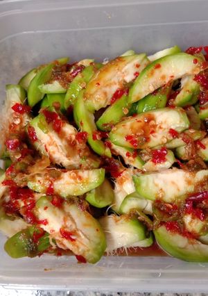 Foto resep Rujak siram kedongdong