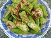 Hình ảnh của đậu bắp xào tỏi