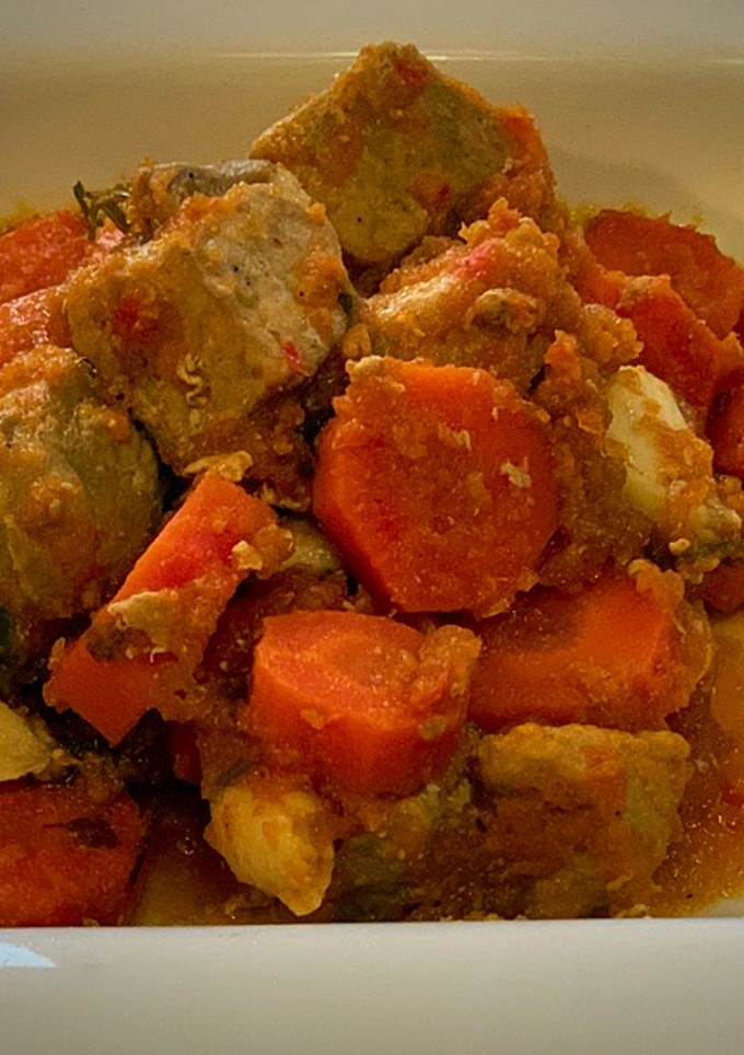 Una foto de Carne de cerdo en salsa