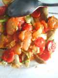 Seblak sosis bakso goreng